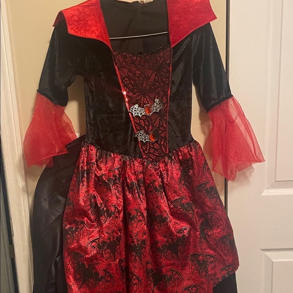Mystical Red and Black Kids Costume - Picture 2 of 3